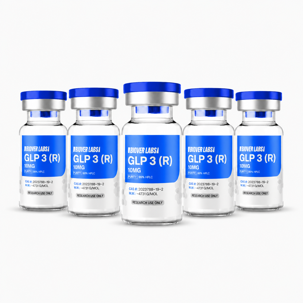 BIO GIP3r GLP 3 (R) Bundle 5x 10mg - Image 1
